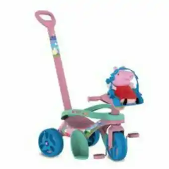 Triciclo mototico - peppa pig - passeio e pedal - bandeirante