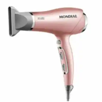 Novo Mundo Secador de cabelo golden rose mondial, 2 velocidades, 3 temperaturas, 2000w - sc-32 oferta