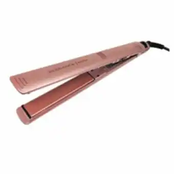 Prancha para cabelos gama italy, cabo giratório, thermal plus, bege - elegance keration ceramic íon