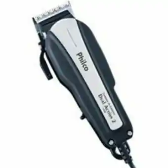 Cortador de cabelos philco dual action 2 profissional com 4 pentes e bolsa