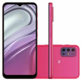 Novo Mundo Smartphone motorola moto g20, tela max vision hd+, 6,5'', 48mp, 64gb, octa-core, rosa - xt2128-1 oferta
