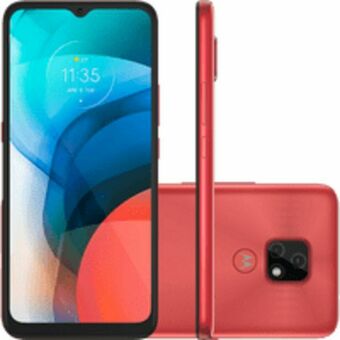 Novo Mundo Smartphone motorola moto e7, tela max vision, 6,5'', câmera dupla, 48mp, 64gb, octa-core, cobre - xt2095-1 oferta