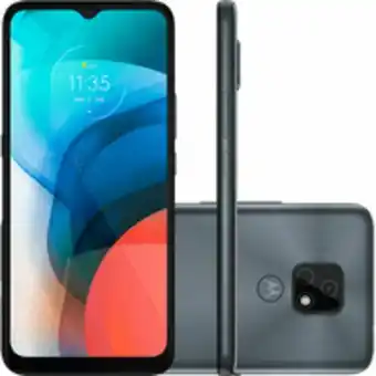 Novo Mundo Smartphone motorola moto e7, tela max vision, 6,5'', câmera dupla, 48mp, 64gb, octa-core, cinza metálico - xt2095-1 oferta