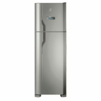 Novo Mundo Geladeira, refrigerador, electrolux, frost free, inox, drink express, 371l - dfx41 oferta