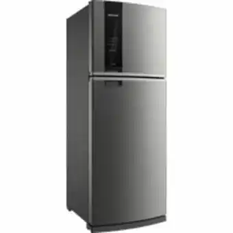 Novo Mundo Geladeira / refrigerador brastemp, duplex, frost free, turbo ice, 462l, evox - brm56ak oferta