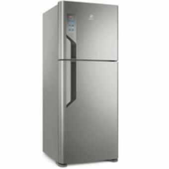 Novo Mundo Geladeira / refrigerador electrolux frost free top freezer, 431l, icemax, platinum - tf55s oferta