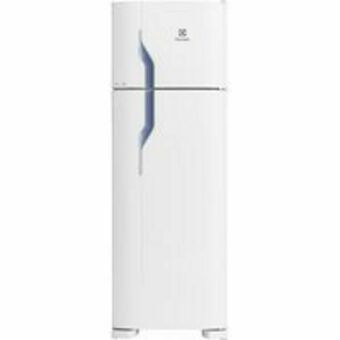 Novo Mundo Geladeira / refrigerador electrolux duplex, cycle defrost, 260l, branca - dc35a oferta