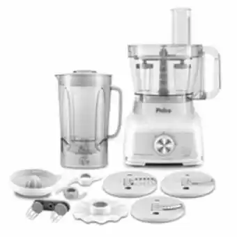 Novo Mundo Multiprocessador philco, 2 velocidades + pulsar, 1400w, branco - pmp1600b oferta