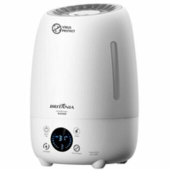 Novo Mundo Umidificador de ar britânia, desligamento automático, 4,8l, branco - bud06bi oferta