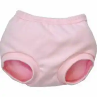 Short bebê cobre fralda tilly baby - em suedine 100% algodão - rosa bebê