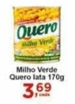 Rossi Supermercado Milho Verde Quero lata 170g oferta