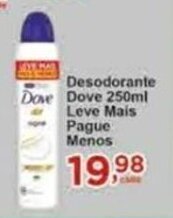 Rossi Supermercado Desodorante Dove Dove 250ml Leve Mais Pague Menos oferta