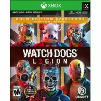 Watch dogs: legion gold edition steelbook - xbox one, xbox series x