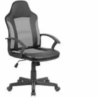 Cadeira office diretor ds60 preto e cinza