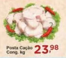 Rossi Supermercado Posta Cação cong. kg oferta