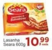 Rossi Supermercado Lasanha Seara 600g oferta