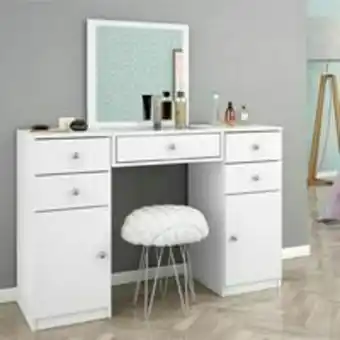 Novo Mundo Penteadeira demobile lorena 2 portas 4 gavetas oferta