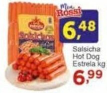 Rossi Supermercado Salsicha Hot Dog Estrela kg oferta