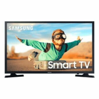 Novo Mundo Samsung smart tv led, tizen, hd t4300 32'' 2020, hdr - un32t4300agxzd oferta
