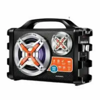 Novo Mundo Caixa amplificada mondial mco-14, bluetooth, usb/sd/aux/mic/fm, 100w, bateria interna, bivolt oferta