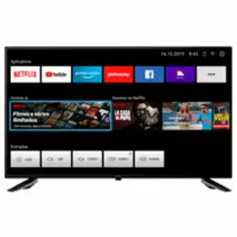 Novo Mundo Smart tv led 43'' philco, full hd, usb, wi-fi, hdmi, preto - ptv43e10n5sf oferta