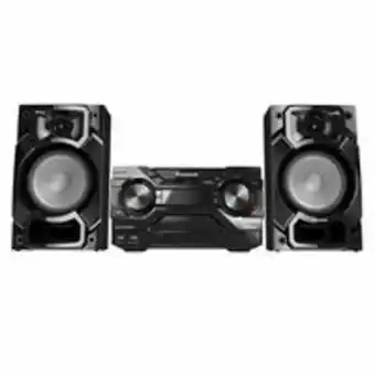 Novo Mundo Mini system panasonic sc-akx220lbk, 2 usb, bluetooth, max juke, 450w rms oferta