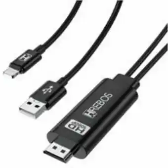 Adaptador usb-c hdmi  hdtv transmissão com perfeição boa