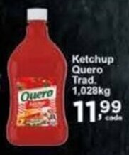 Rossi Supermercado Ketchup Quero Trad. 1,028kg oferta