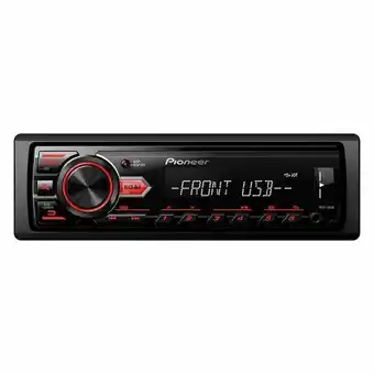 Auto rádio pioneer mvh 98ub, usb frontal, rca, entrada auxiliar, am / fm
