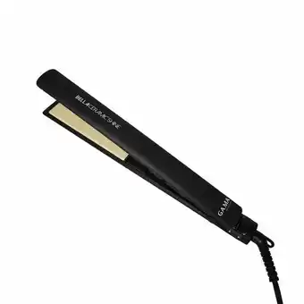 Prancha gama elegance bella shine blister | preto