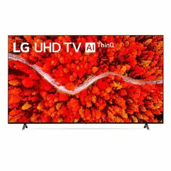 Smart tv lg 75" 4k uhd 75up8050 wifi bluetooth hdr inteligência artificial thinq smart magic google alexa | preto