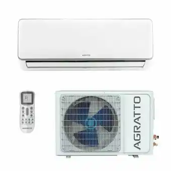 Fujioka Ar condicionado agratto split neo inverter frio, r410 eco, serpentina em cobre, painel de led, branco | 30.000 btu's oferta