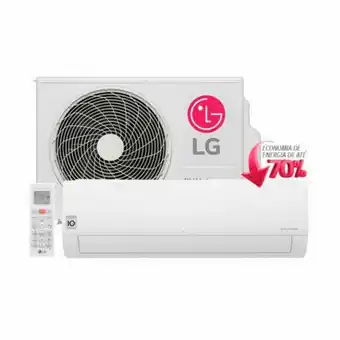 Fujioka Ar condicionado split lg dual inverter voice frio, conexão wi-fi, gás refrigerante r-410a | 18.000 btu's oferta