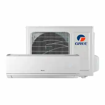 Fujioka Ar condicionado split gree inverter eco garden quente/frio, gás refrigerante r-410a, serpentina de cobre, gwh24qe-d3dnb8m | 2 oferta