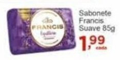 Rossi Supermercado Sabonete Francis Suave 85g oferta