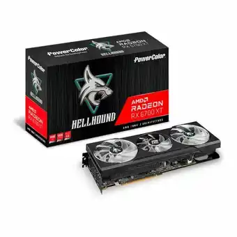 Placa de vídeo powercolor hellhound rx 6700 xt, 12gb, gddr6, 192bit, 12gbd6-3dhl