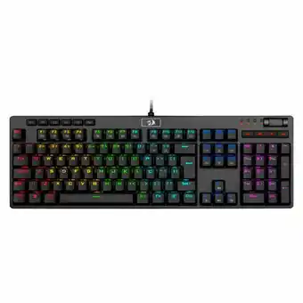 Fujioka Teclado mecânico gamer redragon manyu rgb switch blue | preto oferta