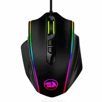 Fujioka Mouse gamer redragon, m720 vampire, rgb, 10000dpi, 8 botões, m720-rgb | black oferta