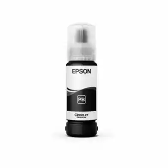 Garrafa de tinta epson t554120-al | preto