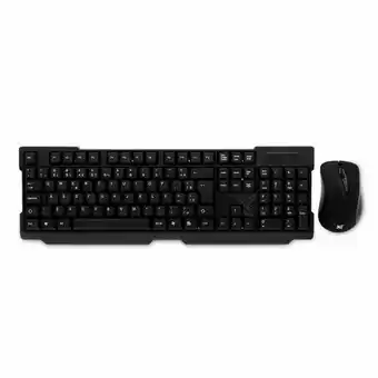 Fujioka Combo maxprint teclado e mouse sem fio - 6011301 | preto oferta