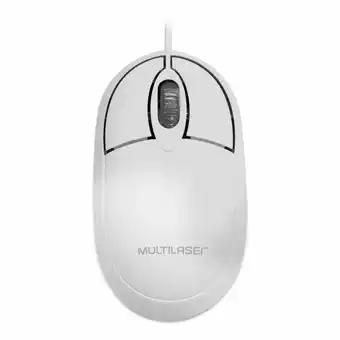 Fujioka Mouse multilaser classic | branco oferta