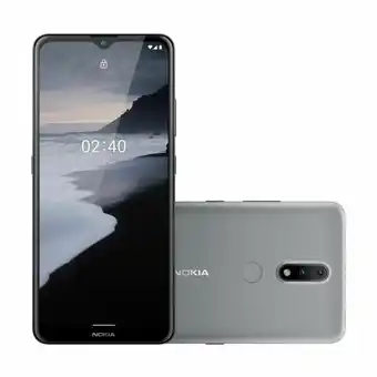 Fujioka Smartphone nokia 2.4, 6,5hd+ 64gb, 3gb ram android câm.traseira 13+2mp - nk015 | cinza oferta