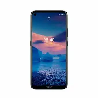 Smartphone nokia 5.4 128gb, 4gb ram, tela 6,39 pol. câm quádrupla com ia + lentes ultra-wide - nk025 | azul