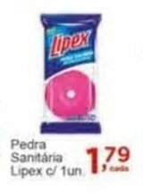 Rossi Supermercado Pedra Sanitária Lipex c/ 1un. oferta
