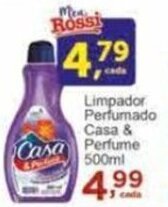 Rossi Supermercado Limpador Perfumado Casa & Perfume 500ml oferta