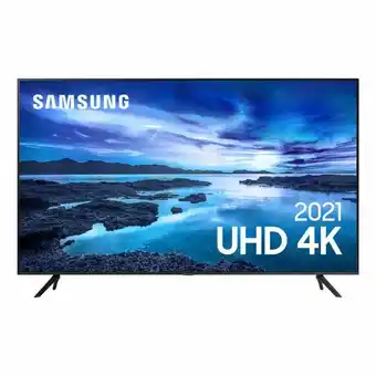 Fujioka Samsung smart tv 75" uhd 4k, processador crystal 4k, tela sem limites, visual livre de cabos, alexa built in, controle único oferta