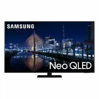 Samsung smart tv 65" neo qled 4k, painel 120hz, processador ia, som em movimento, tela sem limites, design slim, alexa built 