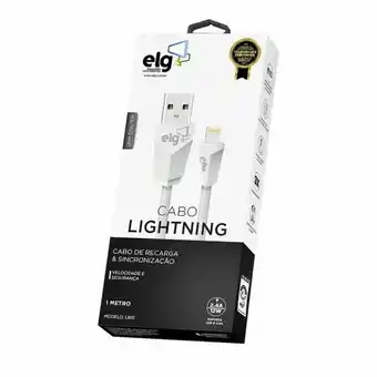 Fujioka Cabo elg lightining l810 bco | 1 metro oferta