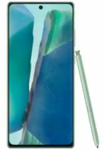 Samsung galaxy note20, verde, 256gb, tela 6.7, câm.64mp