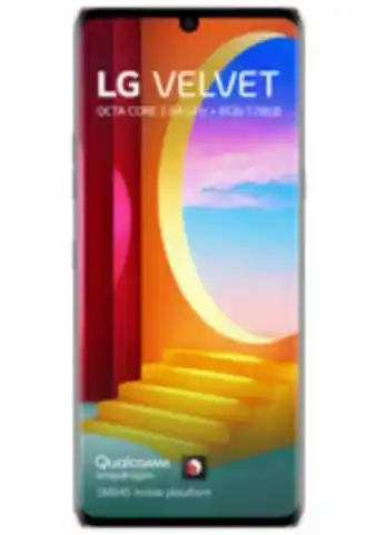 Smartphone lg velvet, amarelo, 128gb, tela 6.8, câm. 48mp
